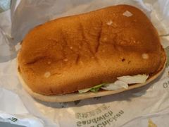 铁板烧鸡腿堡-麦当劳(长泰商业广场店)