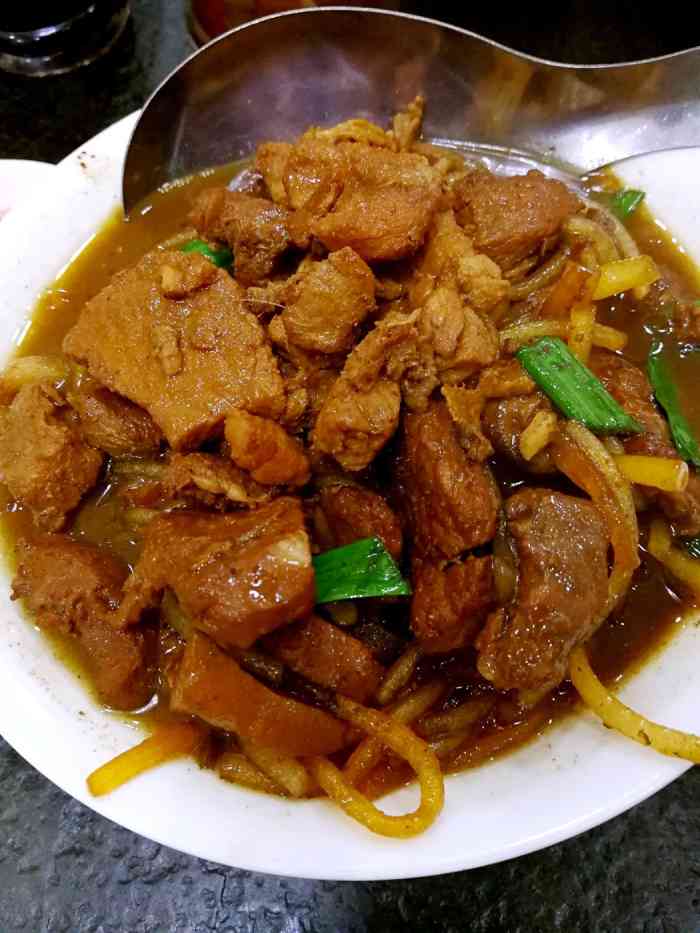 老字号吴起小炒肉黄米饭-"这还有啥好说的,好吃啊,每次来延安都要翻.