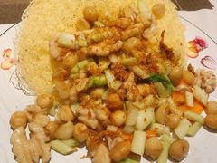 芦笋百合炒夏果-若蘭慈·无国界素食料理(欢乐海岸店)
