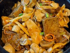 野山菌黑豆腐-峨嵋酒家(地安门店)
