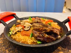 炙烤澳洲西冷牛排铁锅饭-必胜客(滨江店)