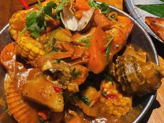 手抓海鲜冬阴功味-仓库南洋海鲜小排档(柳河路店)