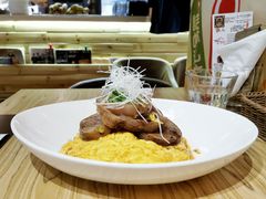 自家制日式叉烧蛋包饭-Ufufu cafe(天神巷店)