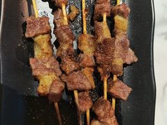 烤牛肉串-今日炊牛·潮汕牛肉火锅(华采天地店)