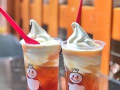 冰淇淋红茶-蜜雪冰城(江南万达金街店)