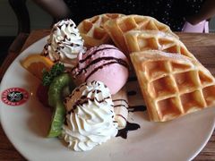 水果冰淇淋松饼-漫咖啡MAANCOFFEE(清江路店)