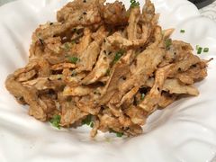 椒盐蘑菇-汉唐宴长安食府