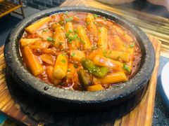 石板炒年糕-星火东北碳火烤肉(华大店)