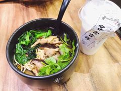 松茸汤菌菇素面-和府捞面(东直门银座店)