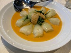 竹笙扒时蔬-皇朝会.经典传统粤菜(外滩店)