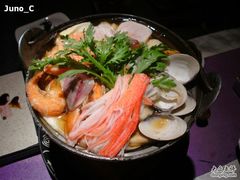 海鲜火锅味道还是不错的-将太无二·北美传奇寿司(瑞士公寓店)