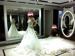 第三套主纱&nbsp;镇店之宝-韩国天使嫁衣婚纱礼服馆(上海旗舰店)