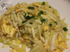 韭黄炒蛋-大家发海鲜城夜排档(华山中路店)