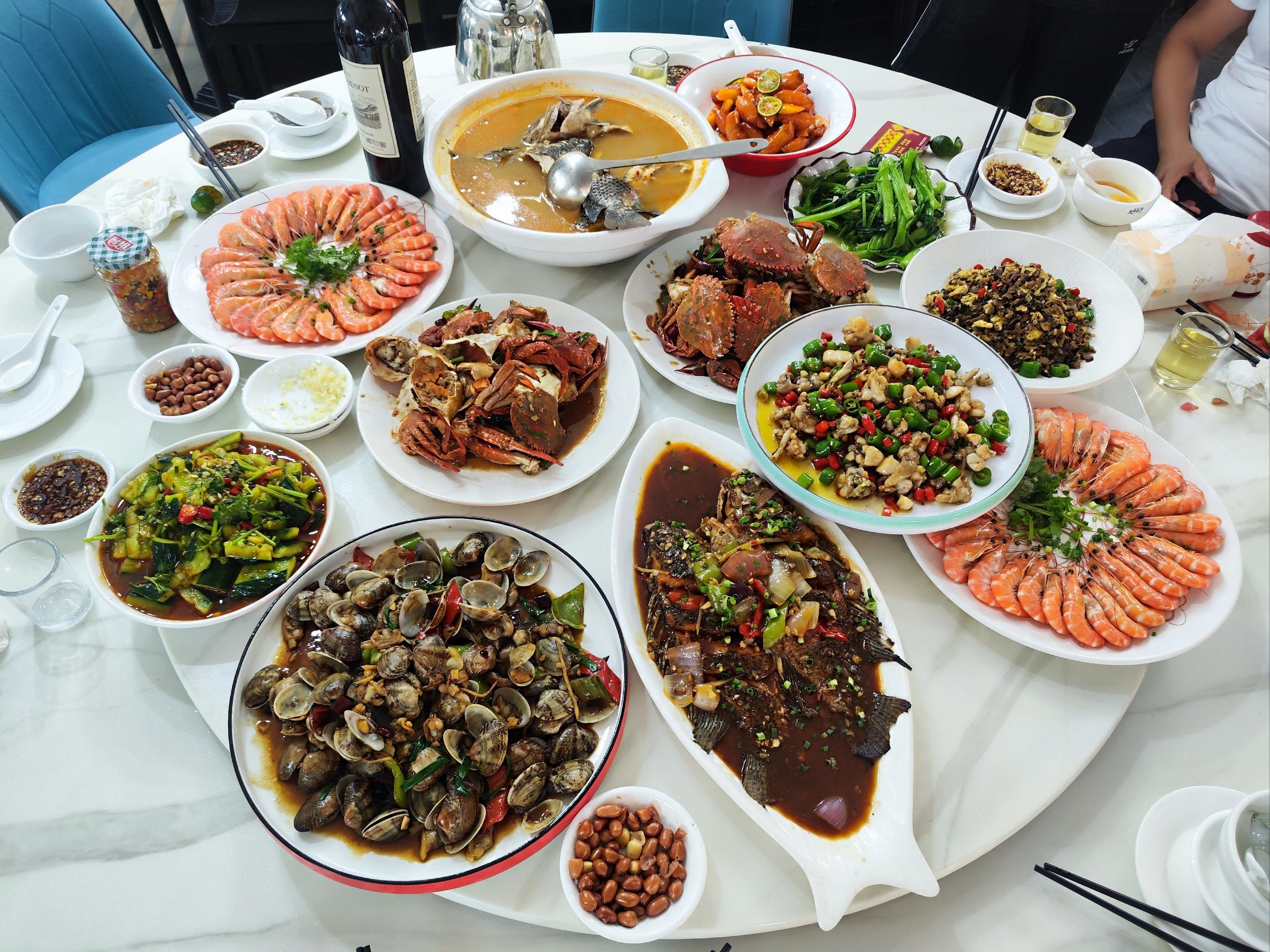 吃海鲜我们是认真的#海鲜餐厅#不得不吃的海鲜大餐