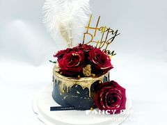 -卡比儿童蛋糕·心意定制·低脂零卡糖动物奶油FancyBALLOON(滨海店)