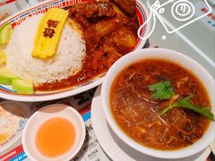 咖喱揸腩饭-敏华冰厅(平安金融中心店)