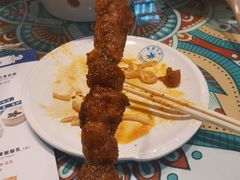 羊肉串之王-楼兰古丽·新疆拌面·清真(华阳城店)