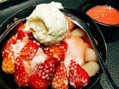 芋见草莓冰沙-鲜芋仙(南开大悦城店)