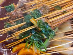 -拈签一笑黄牛肉辣卤串串