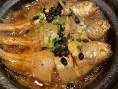 焗黄花鱼-邹开喜·炭炉鸡煲·海鲜火锅(虹口足球场店)