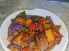 茄子肉丁拌面-文三里屯面馆(三里屯店)