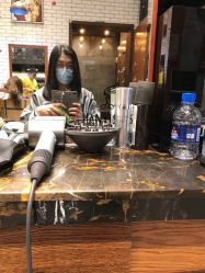 点击看大图 -T.1 hair salon烫染接发