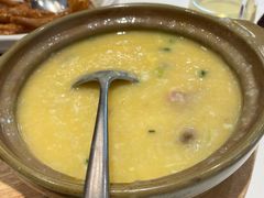 窝蛋牛肉粥-白天鹅宾馆-宏图府餐厅