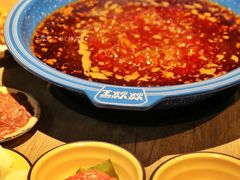 重庆原始红油现炒锅底-王歘歘·chuǎ火锅(五道营店)