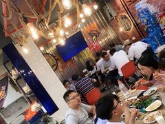 大堂-宝记烧烤·碳锅羊肉·羊蝎子火锅·夜食社(文体路创始店)