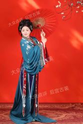 -后宫·古装汉服京剧儿童亲子全家福摄影