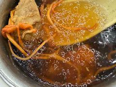 虫草花炖瘦肉汤-荔园小馆(园岭新村二期店)