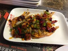 铁板香辣虾-尚雅铁板料理自助餐厅(乐松店)