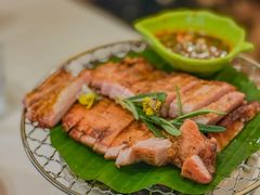 炭烤猪颈肉-荷花泰菜(东方新天地店)