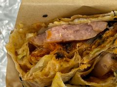 泡菜芝士午餐肉煎饼-虎伢Fuuya!咖啡煎饼(陆家嘴波特营店)