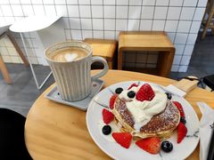 双莓奶油松饼罐-W Coffee(船板巷店)