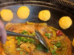 锅贴大饼子-蘸小院铁锅炖·蘸酱菜·东北菜(怀远门店)