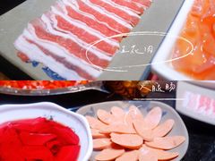 鲜鸭血-渝大狮毛肚老火锅(普陀店)