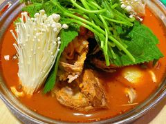 辣白菜脊骨火锅-韩香福脊骨汤锅(上杭路店)