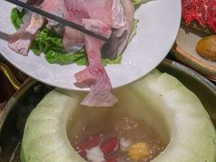 -得意咚瓜·顺德鱼生·冬瓜火锅(深圳首店)