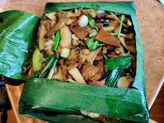 包烧野生牛肝菌-云海肴·汽锅鸡·云南菜(苏州中心店)