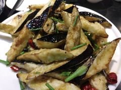 风味茄子-晚归月亮湾私家菜(临邑路店)