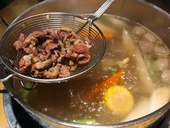 匙柄-左庭右院鲜牛肉火锅(金山万达店)