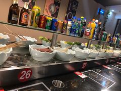 自助调料区-轩于鲜旋转自助小火锅(新之城购物广场店)