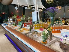 自助取餐区-蓝珊甄选海鲜自助·火锅大排档(近阿那亚店)
