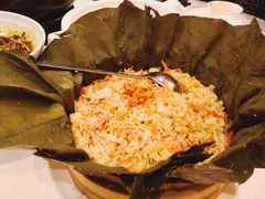 虾仁生拆蟹粉荷叶饭-小南国(金沙江路店)