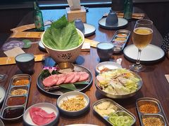 -明洞阿姨·韩式酱蟹烤肉·创意料理(三元桥店)