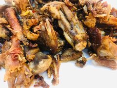 椒盐鸭架-九花山烤鸭店