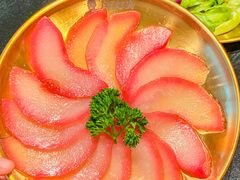红酒雪梨-闻老头·菊花炭烤肉(佛山首店)