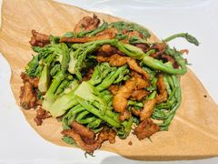 刺嫩芽炒鹿肉-吉林省林业宾馆-餐厅