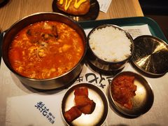 海鲜嫩豆腐汤-梨花牛肉汤饭(仁恒伊势丹店)